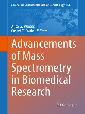 cover image of Advancements of Mass Spectrometry in Biomedical Research